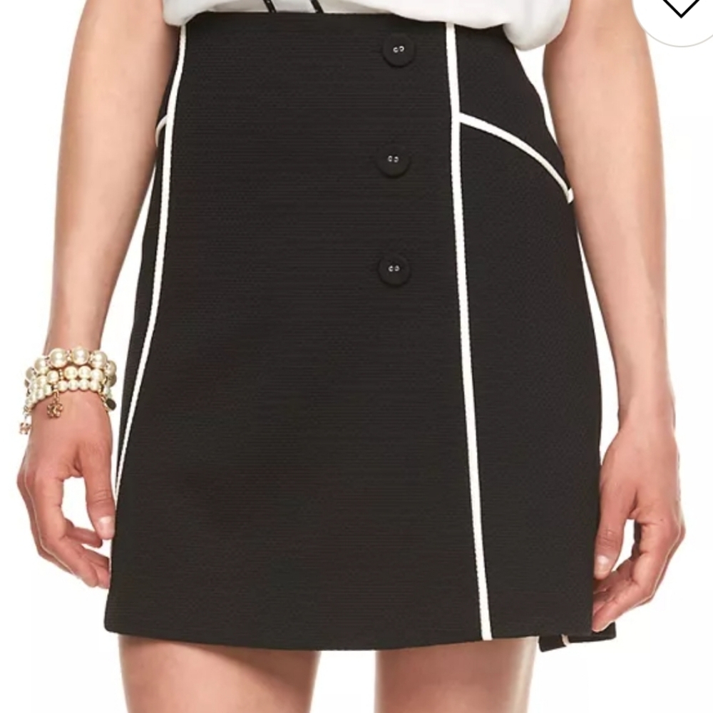 ELLE Pique A-Line Skirt Good Condition
